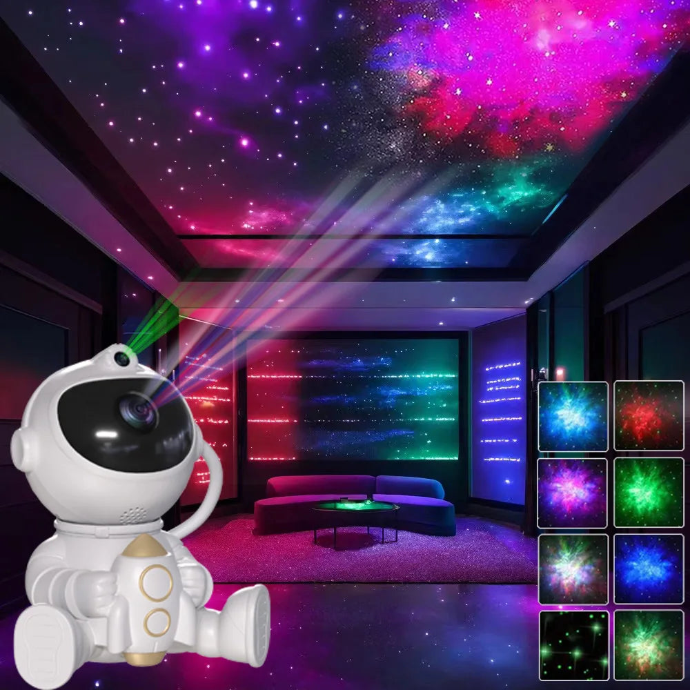 RocketGlow LED Star Projector – Explore the Universe at Home